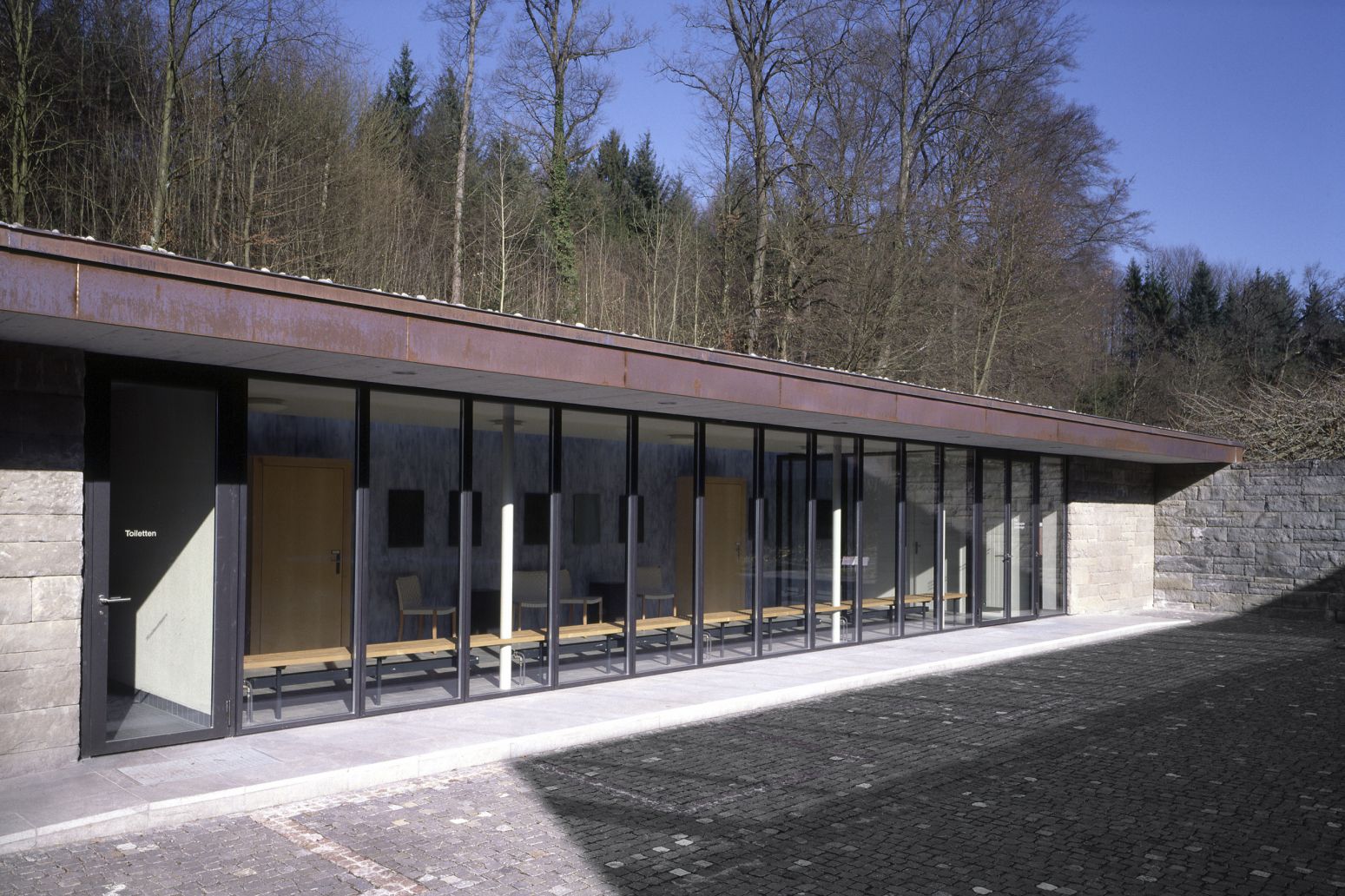Ausbau und Sanierung Friedhofgebäude und Krematorium Liebenfels, Baden